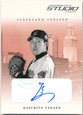 多田野数人 MLB 2005 Donruss Studio Signature Auto Kazuhito Tadano