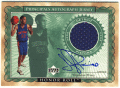 Tayshaun Prince NBA 02-03 UD Honor Roll Principals Autograph Jersey Auto