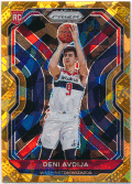 Deni Avdija NBA 2020-21 Panini Prizm RC Rookie Orange Ice Prizm Parallel