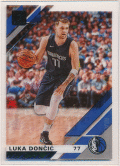Luka Doncic NBA 2019-20 Panini Clearly Donruss #9