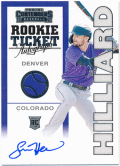 Sam Hilliard 2020 Panini Contenders Retro 1988 RC Rookie Ticket Autograph