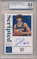 Jaxson Hayes NBA 2019-20 Panini Encased RC Rookie Scripted Signature 11/99 BGS 8.5 Auto 10