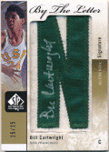 Bill Cartwright 2011-12 Upper Deck SP Authentic By the Letter Signature Auto 25/25
