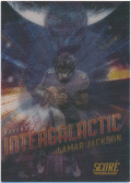 Lamar Jackson NFL 2021 Panini Score Intergalactic