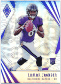 Lamar Jackson NFL 2018 Panini Phoenix RC Rookie Silver Prizm