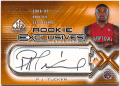 P.J. Tucker NBA 2006-07 Upper Deck SP Game Used Rookie Exclusives Signature Auto 015/100