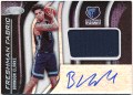 Brandon Clarke NBA 2019-20 Panini Certified RC Rookie Freshman Fabric Jersey Auto