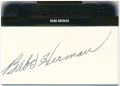 Babe Herman MLB 2011 Upper Deck SP Legendary Cuts Legendary Black Cut Signatures Auto 17/35