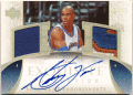 Antawn Jamison NBA 2005-06 Upper Deck Exquisite Collection Emblems of Endorsements Signature Patch Auto 07/15