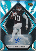Laviska Shenault Jr. NFL 2020 Panini Phoenix RC Rookie Black Prizm Signature Auto 4/5