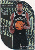 Kevin Durant NBA 2019-20 Panini Odsidian Atomic Yellow Prizm 08/10