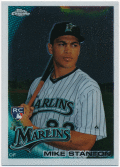 Mike Stanton MLB 2010 Topps Chrome RC #190 Rookie Card