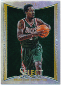 Brandon Jennings NBA 2012-13 Panini Select Silver Prizm