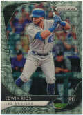 Edwin Rios 2020 Panini Prizm RC Rookie Gold Vinyl Prizm 1/1