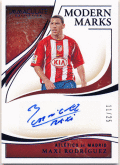 Maxi Rodriguez Soccer 2020 Panini Immaculate Collection Modern Marks Blue Signature Auto 11/25