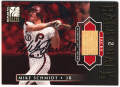 Mike Schmidt MLB 2001 Donruss Elite Back 2 Back Jacks Bat Auto 044/100