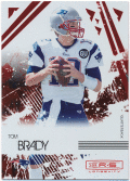 Tom Brady NFL 2009 Panini Rookies & Stars Longevity Ruby Parallel 048/150
