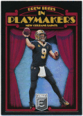 Drew Brees NFL 2021 Panini Donruss Elite Playmakers