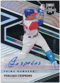 Yoelqui Cespedes 2020 Panini Elite Extra Edition Prime Numbers Signature Auto 039/205