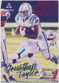 Jonathan Taylor NFL 2020 Panini Chronicles Luminance RC #215 Rookie Card