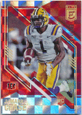 Ja'Marr Chase NFL 2021 Panini Donruss Elite RC Rookie Red Parallel 288/399
