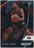 Anthony Edwards NBA 2020 Panini Prizm Draft Picks RC #1 Rookie Card