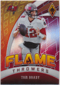 Tom Brady NFL 2020 Panini Phoenix Flame Throwers Red Prizm 129/299