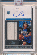 Cole Anthony NBA 2019-20 Panini One and One RC Rookie Jersey Autographs 22/99