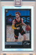 Nico Mannion NBA 2020-21 Panini One and One RC Rookie Card 51/99