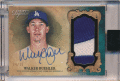 Walker Buehler MLB 2021 Topps Dynasty Signature Patch Auto 04/10