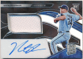 Nate Pearson MLB 2021 Panini Spectra RC Rookie Prizm Signature Jersey Auto 047/199