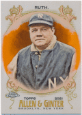 Babe Ruth MLB 2021 Topps Allen & Ginter Chrome Orange Refractor 24/25