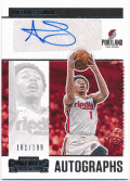 Anfernee Simons NBA 2020-21 Panini Contenders Autographs 161/199
