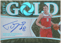 Bogdan Bogdanovic NBA 2019-20 Panini Opulence City of Gold Platinum Signature Auto 1/1 1of1