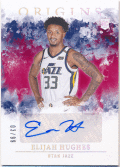 Elijah Hughes NBA 2020-21 Panini Origins RC Signature Auto 03/99