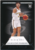 Jordan Poole NBA 2019-20 Panini Chronicles Elite Black Box RC #302 Rookie Card 192/249