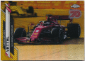 Sebastian Vettel F1 2020 Topps Chrome Formula 1 70th Anniversary Gold Refractor