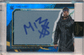 The Miz WWE 2020 Topps Fully Loaded Autographed Event-Used Mat Relic Blue Auto 06/10