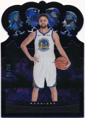 Klay Thompson NBA 2020-21 Panini Crown Royale Crystal Purple Parallel 25/25