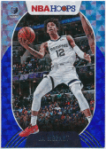 Ja Morant NBA 2020-21 Panini Hoops Hyper Blue Parallel