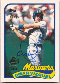 Omar Vizquel MLB 2019 Topps Archives Signature Series Buyback Auto 02/26