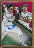 Ramon Laureano MLB 2019 Topps Gold Label RC Rookie Framed Red Signature Auto 21/25