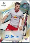 Dennis Borkowski Soccer 2020-21 Topps Finest UEFA Champions League Refractor Signature Auto