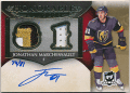 Jonathan Marchessault NHL 2018-19 Upper Deck The Cup Honorable Numbers Signature Patch Auto 74/81
