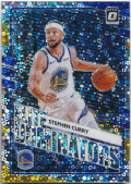 Stephen Curry NBA 2020-21 Panini Donruss Optic Fast Break Elite Dominators Silver Prizm