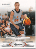 Stephen Curry NBA 2009-10 Panini Prestige RC #207 Rookie Card