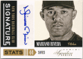 Mariano Rivera MLB 2012 Panini Signature Series New York Baseball Club Signature Auto 07/25