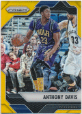 Anthony Davis NBA 2016-17 Panini Prizm Gold Prizm 07/10