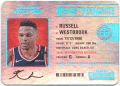 Russell Westbrook NBA 2020-21 Panini Contenders License to Dominate