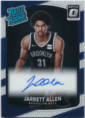 Jarrett Allen NBA 2017-18 Panini Donruss Optic RC Rated Rookie Signature Auto